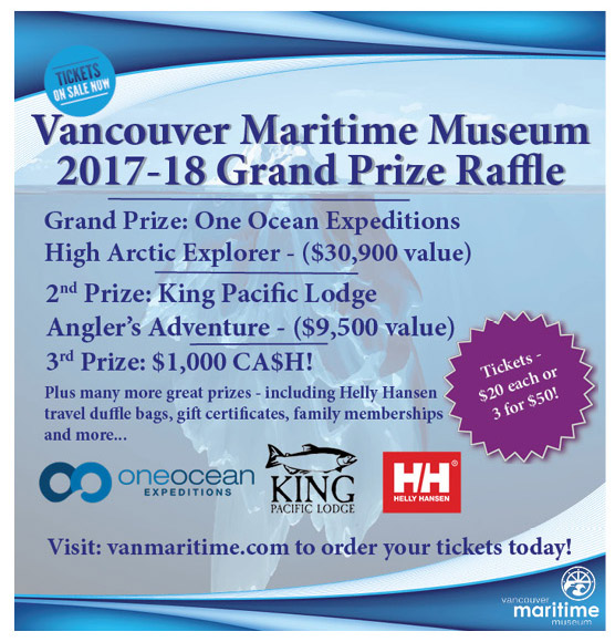 Vancouver Maritime Museum Raffle - image