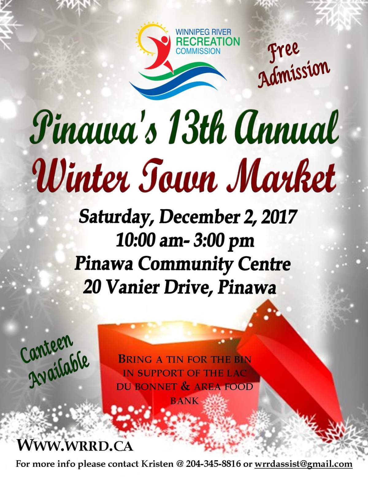 Pinawa’s Annual Winter Town Market - image