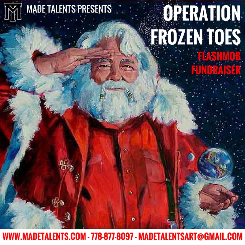 Operation Frozen Toes: Flashmob Fundraiser - image