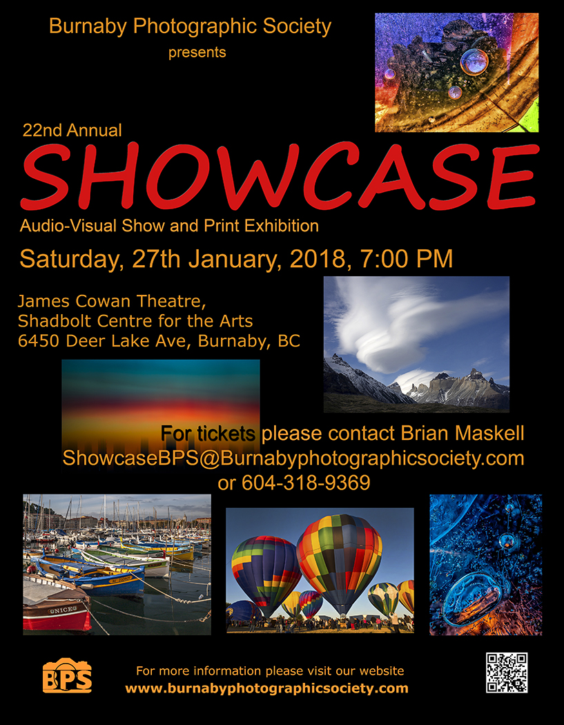 Burnaby Photographic Society’s 22nd Annual Showcase of Prints and Slide Shows - image