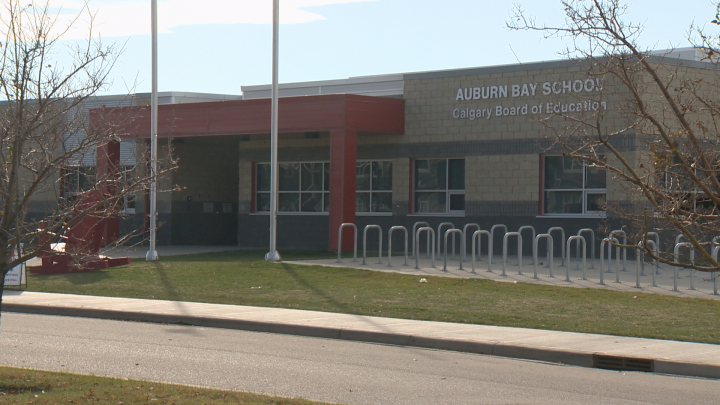 Alberta Health Services is advising students, parents and staff about a COVID-19 outbreak at Auburn Bay School in southeast Calgary.