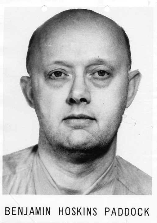 Benjamin Hoskins Paddock, the father of Route 91 music festival gunman Stephen Paddock, is seen in an undated photo from the FBI’s Most Wanted Fugitives archives.