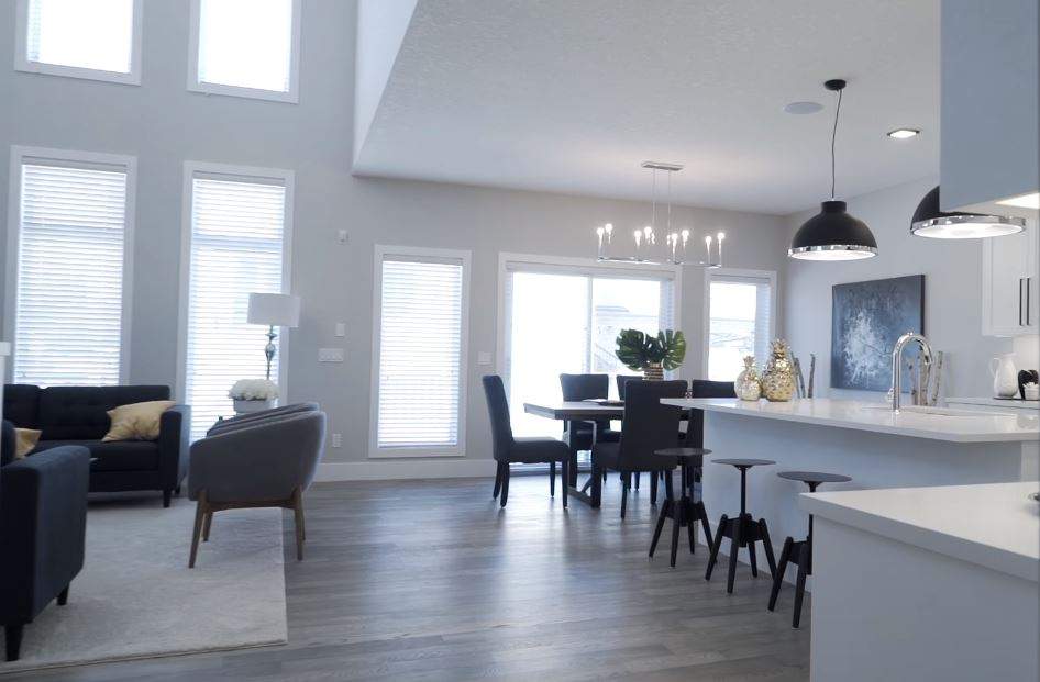 The grand prize package from the 2017 Cash and Cars lottery: a Calgary showhome worth more than $1.4 million and a 2017 Toyota Camry Hybrid.