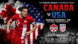 Soccer Canada Women’s National Team VS USA - image