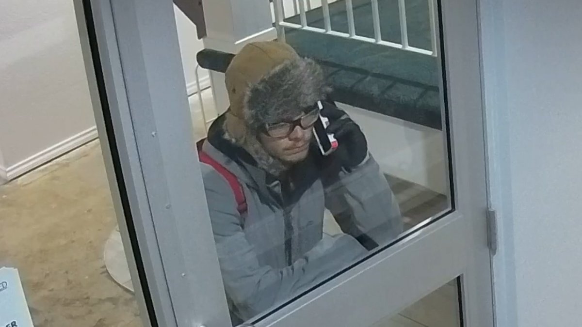 Edmonton police are looking for this man after a woman in a wheelchair had her cell phone stolen. 