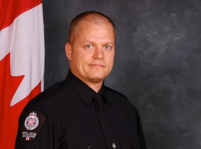 A file photo of Const. Mike Chernyk.