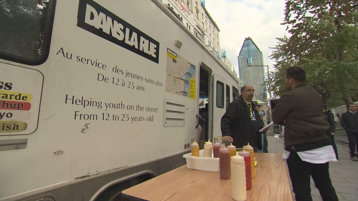 Dans La Rue food truck. 
October 5th, 2017.