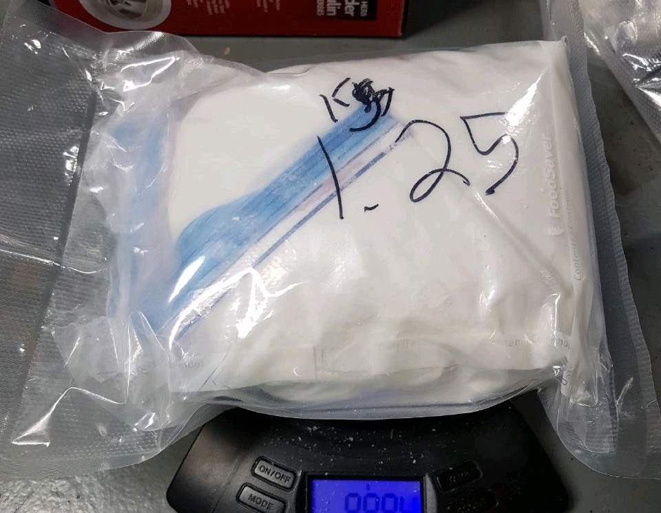 Drugs seized in multiple raids in Kitchener region Oct. 24, 2017. (Picture supplied by Waterloo Regional Police Service)