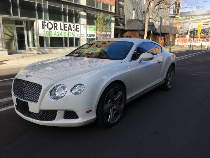 A $3.13 million penthouse in downtown Edmonton comes with a 2013 Bentley Continental GT.