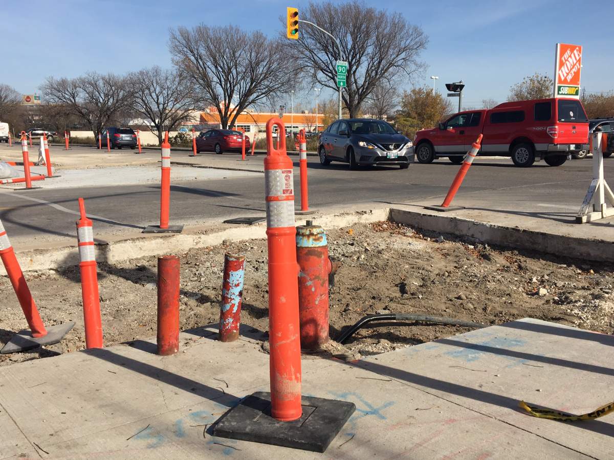 Hundreds of minor road repairs have been underway.