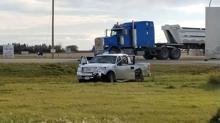 Greenwater RCMP say two people are dead after a two-vehicle crash at the junction of highways 38 and 49 on Saturday.