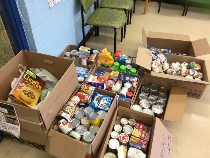 St. Thomas More Catholic Secondary School students are going door-to-door for an 18th straight year as part of the "We Scare Hunger" food drive.