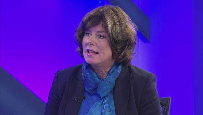 BCNU president Gayle Duteil says she's being prevented from returning to work after battling cancer. 