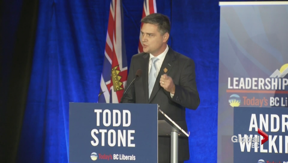 The candidates running to be the leader of the centre-right BC Liberal party, squared off for the first time in a debate.