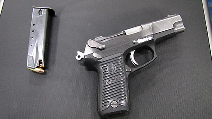 ALERT seize a handgun along with drugs in an Edmonton raid, Friday, Oct. 13, 2017. 