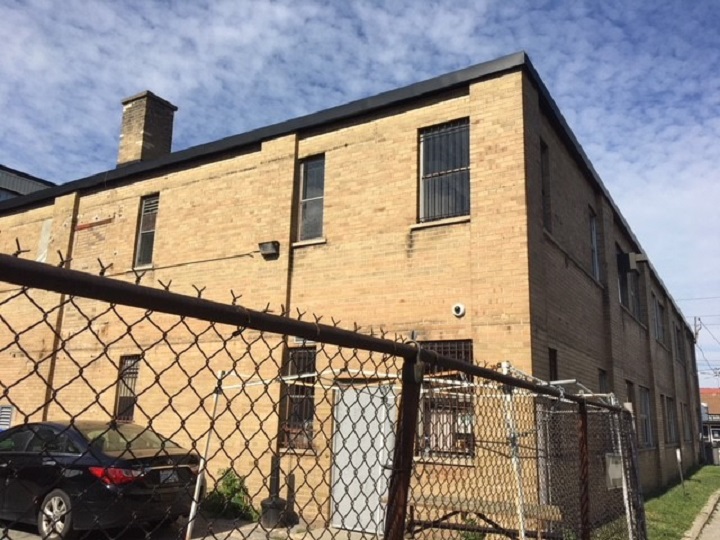 The potential location of the halfway house, just steps from St. Thomas Aquinas Elementary School.