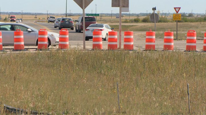 Restrictions put in place at Highway 11 and Wanuskewin Road appear to be helping safety at the dangerous intersection.