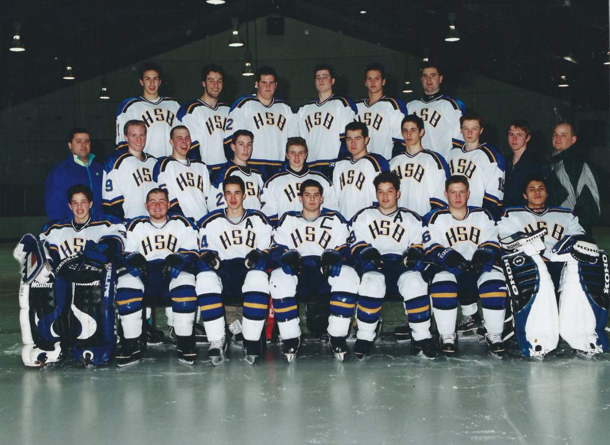The class of 2000 HSB Blazers featured a mix of Native American, French and English players; a Canadian demographic unique to Montreal's south shore.