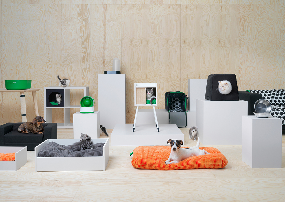 IKEA has introduced a new line of products for cats and dogs.