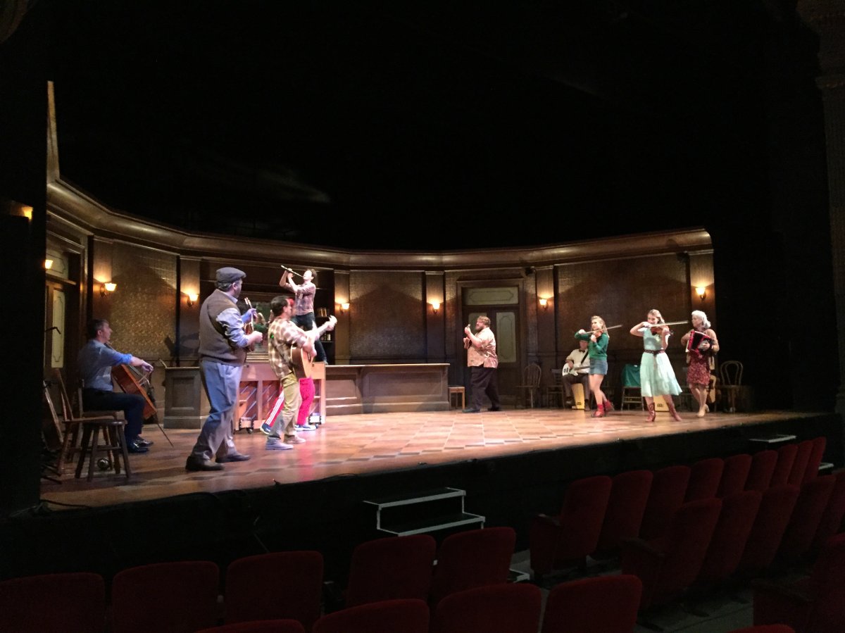 The cast of ONCE offers a sneak peak of their show, Tuesday afternoon.