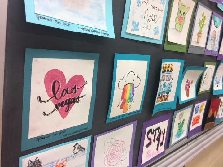 The art cards are expected to be delivered to residents and local businesses next week.