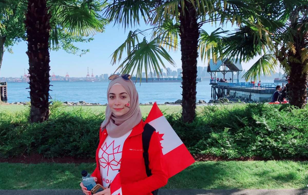 Sara Al-Wattar is one of a family of six that was sponsored to come to Vancouver.
