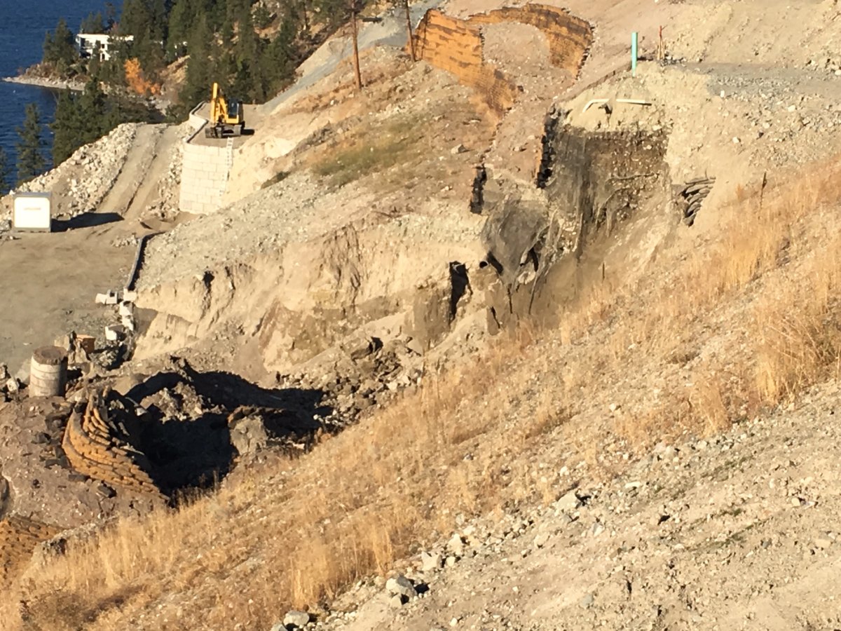 Groundwater potential cause of landslide in McKinley Beach development - image