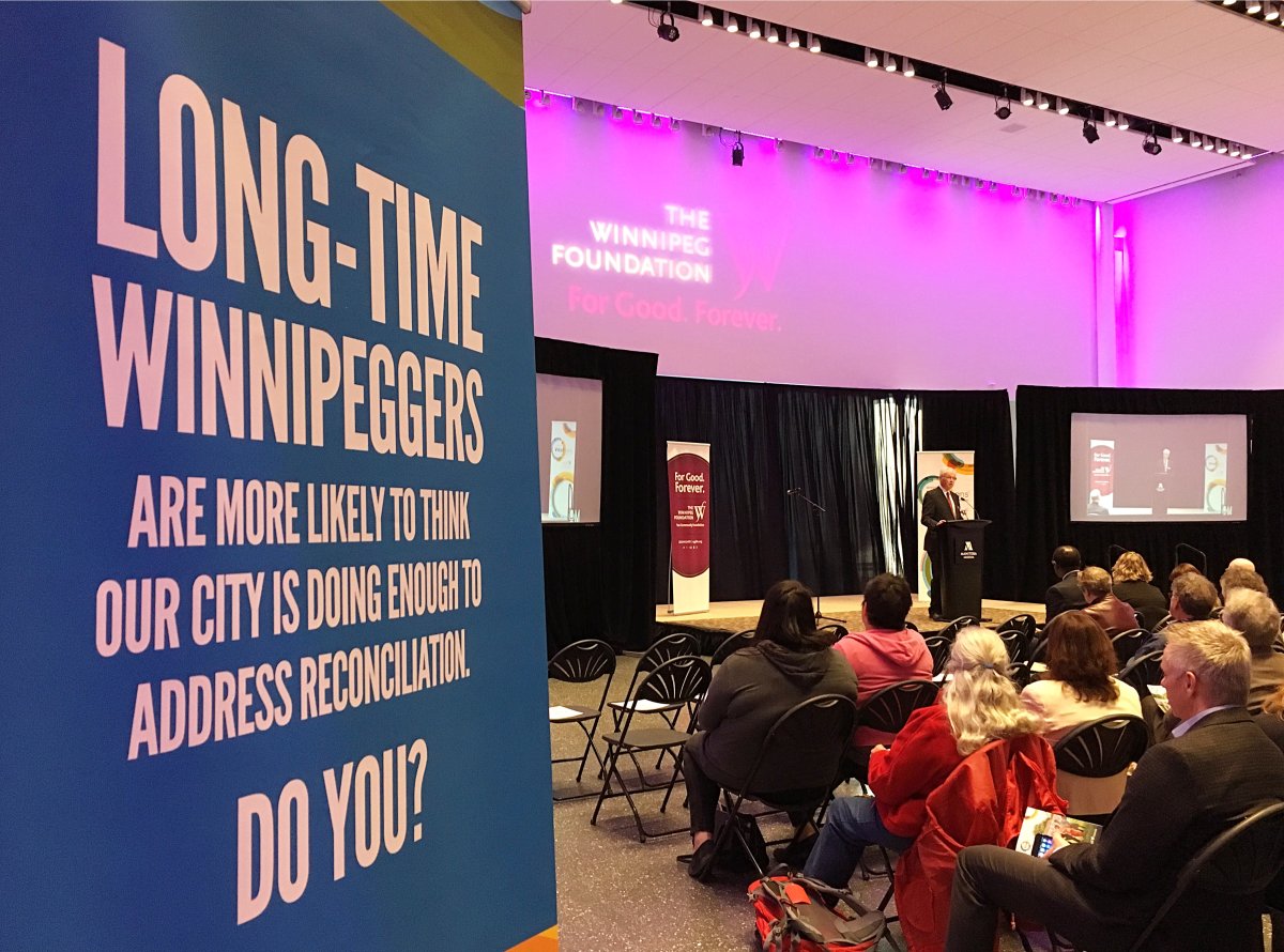 The Winnipeg Foundation's report Vital Signs 2017 was released Oct. 5 at the Manitoba Museum.