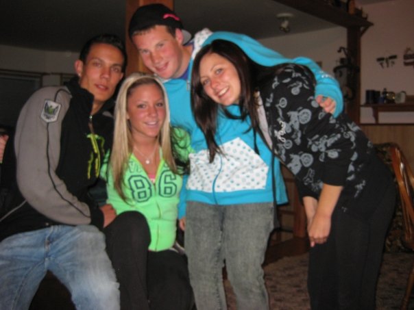 Jeremy (left), Jordan and two friends. (Submitted)