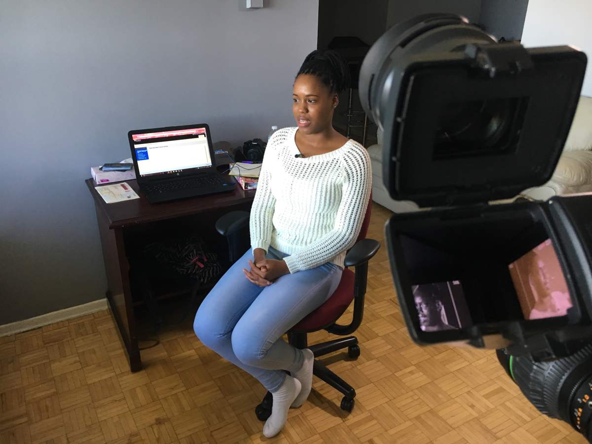 Jamaican student Kabrena Robinson worries about the repercussions the Ontario college strike will have on her as an international student.