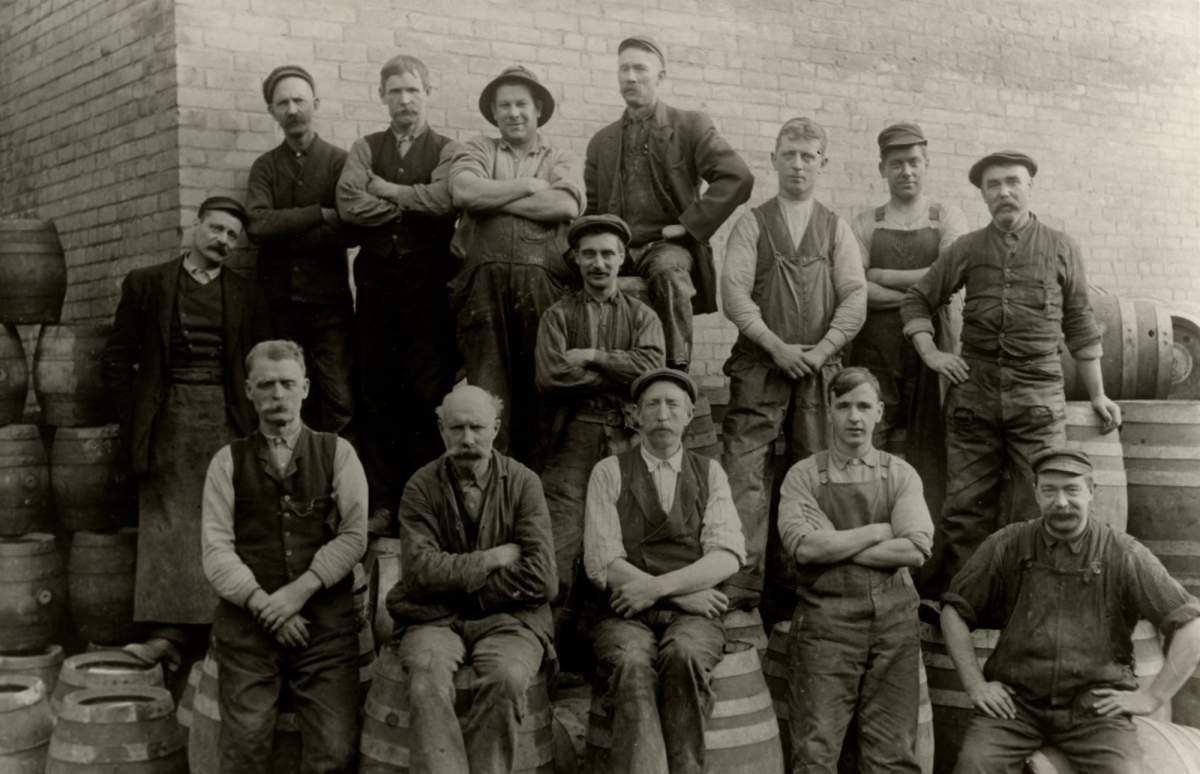 Labatt workers, circa 1914.