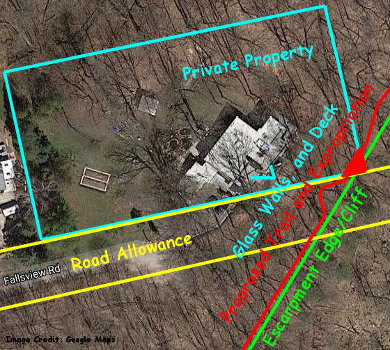 The Hamilton Conservation Authority's decision to seek the expropriation of a section of land in Greensville is being called heavy-handed by some residents.