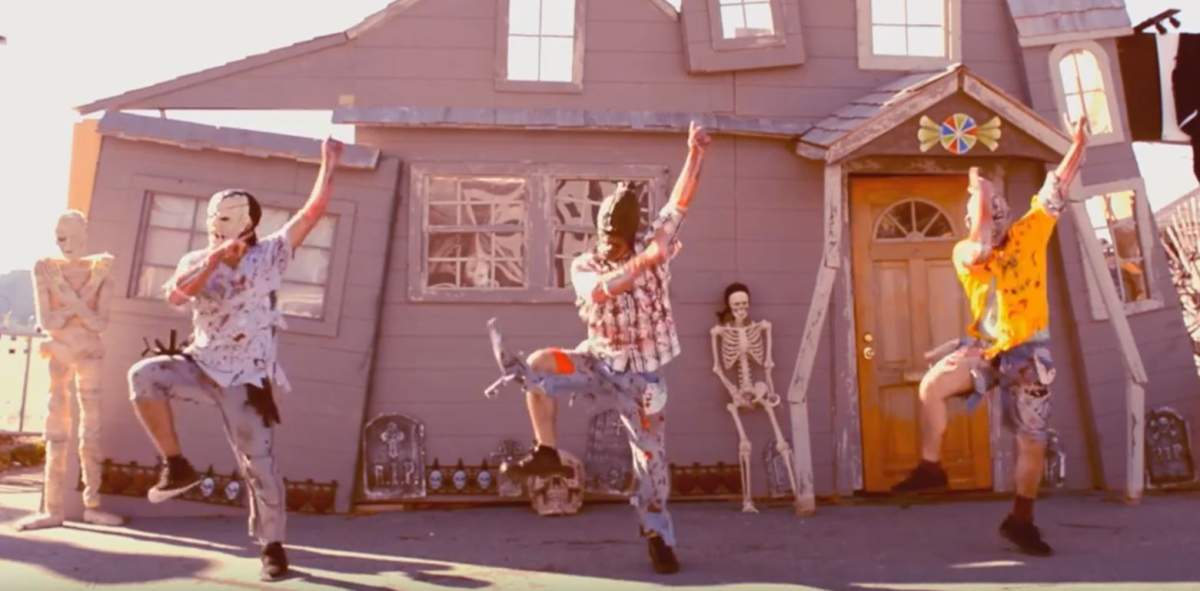 Maritime Bhangra Group performed a Halloween-themed dance to raise money for the fight against blood cancer.
