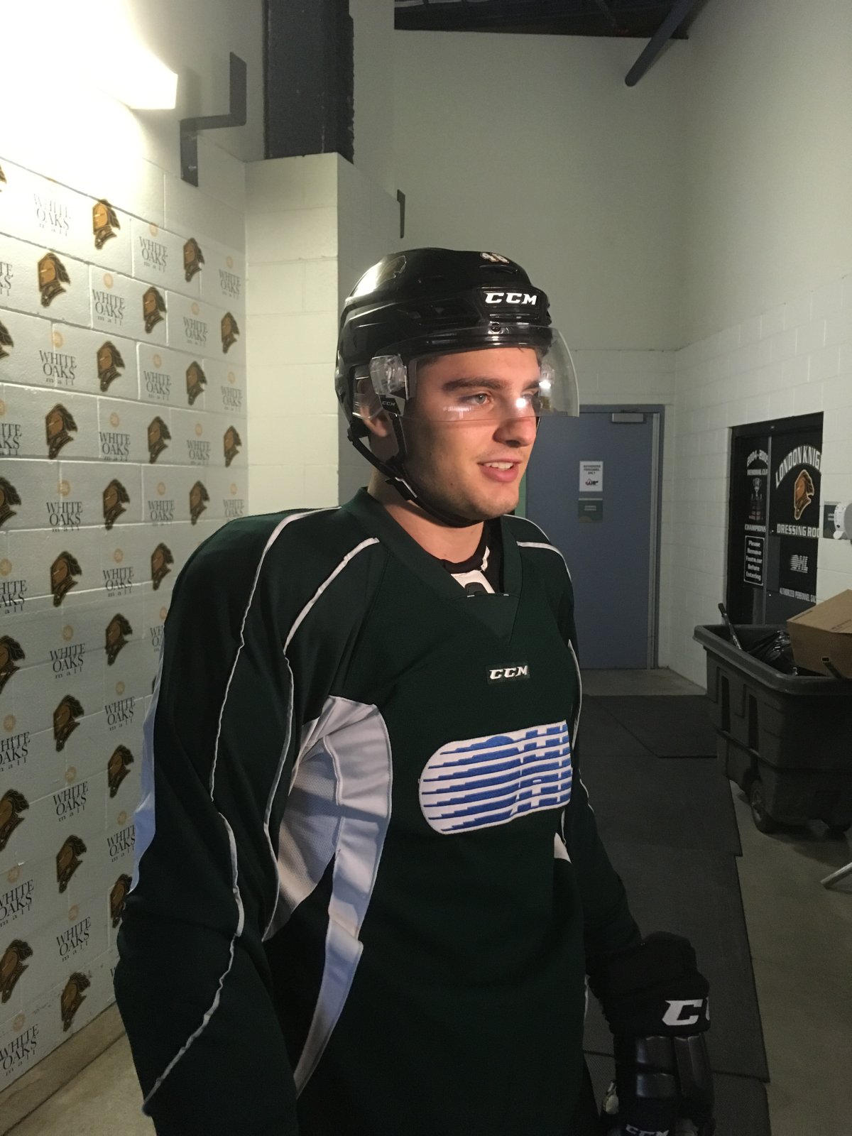 Sam Miletic has returned to the London Knights - image