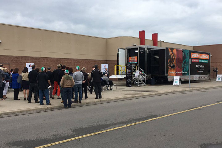 Mohawk College has officially opened its new City School Mobile.