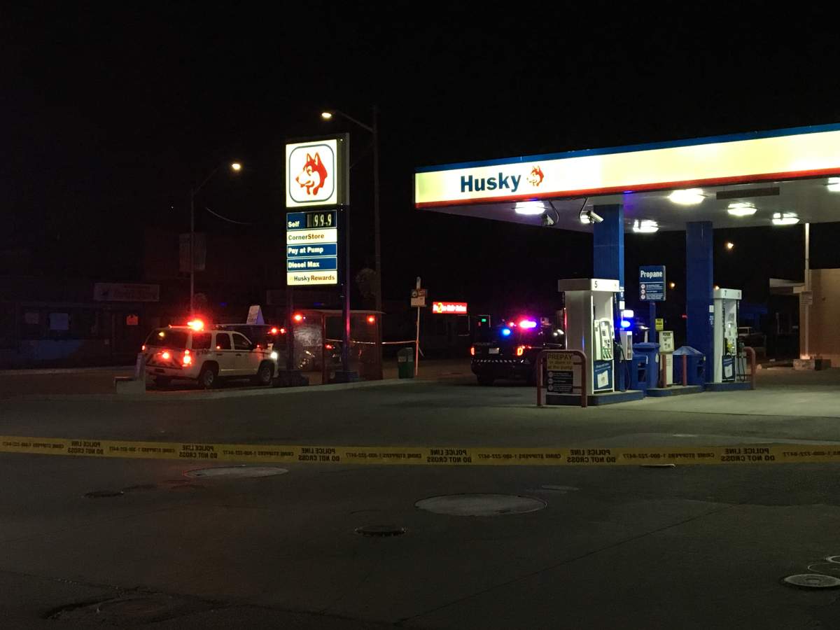 Calgary Police respond to a man in distress at the 4600 block of Bowness Rd. NW
