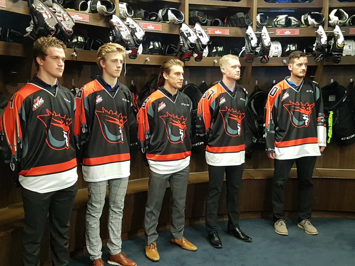 WHL Edmonton Oil Kings jersey