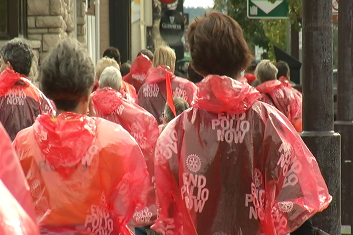 Peterborough-area Rotarians walk to stamp out polio - image