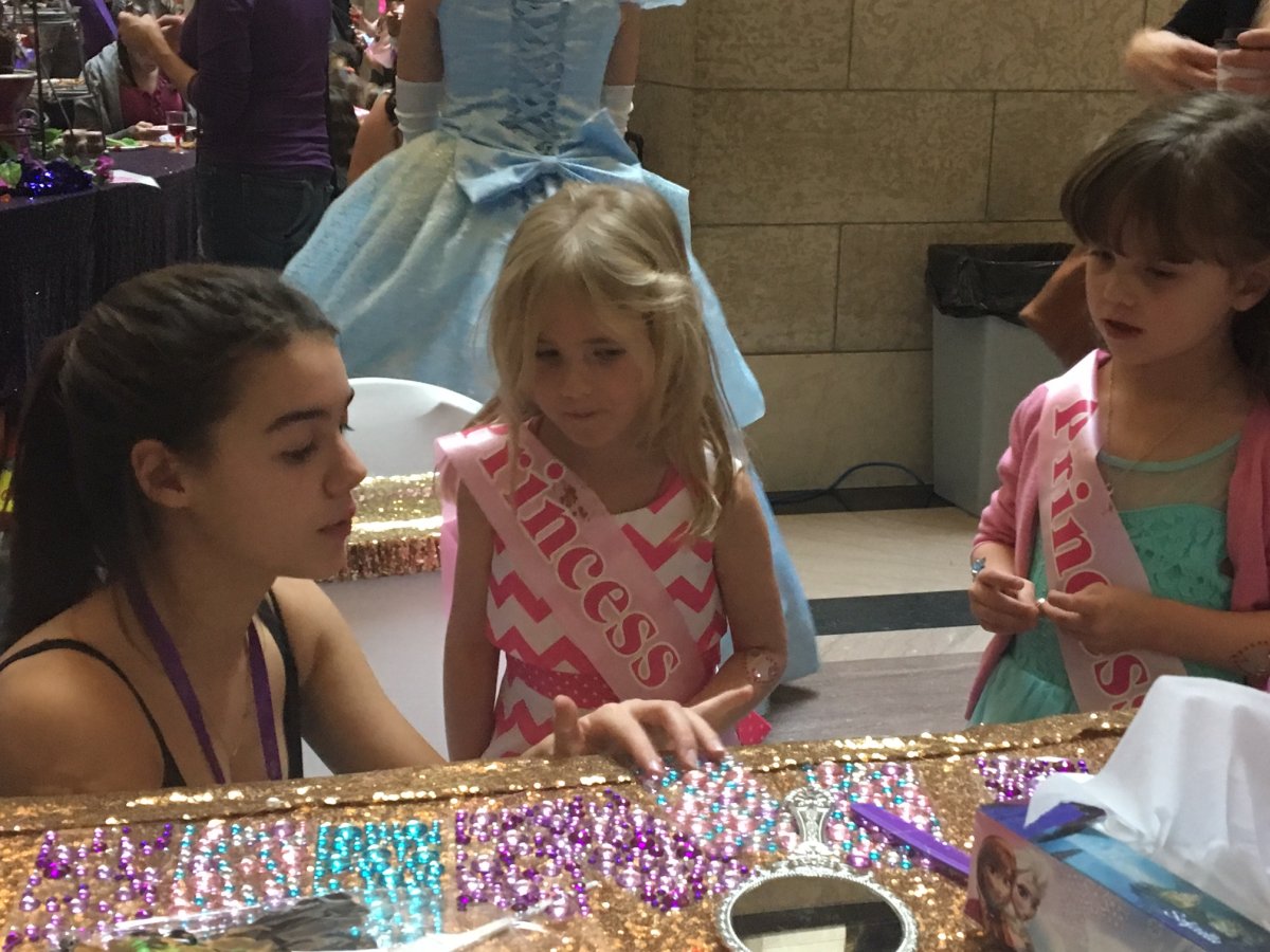 Princess for a Day event in Winnipeg.