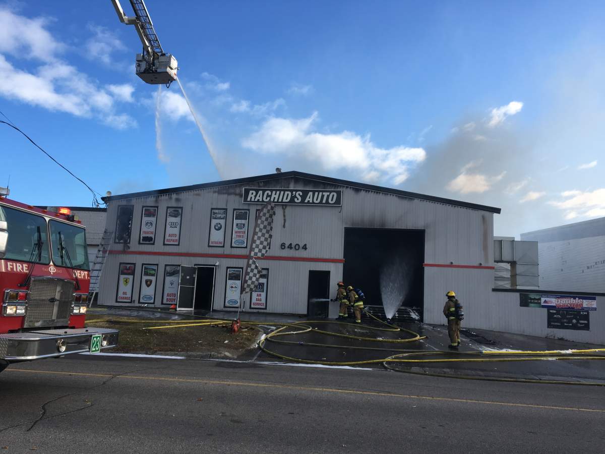 The Calgary Fire Department responds to a fire at 6404 30 St. SE.