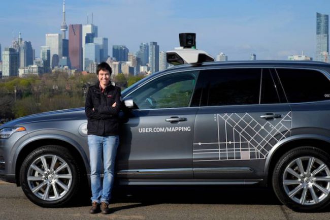 Raquel Urtasun, head of Uber's Toronto Advanced Technologies Group, poses for a photo.