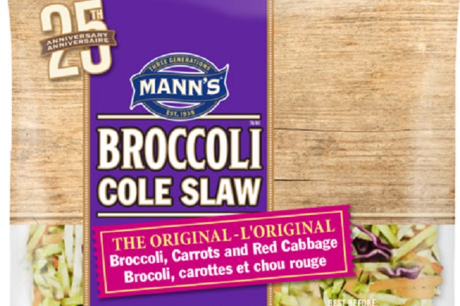 Mann's Broccoli Cole Slaw is one of more than 2 dozen products being recalled.