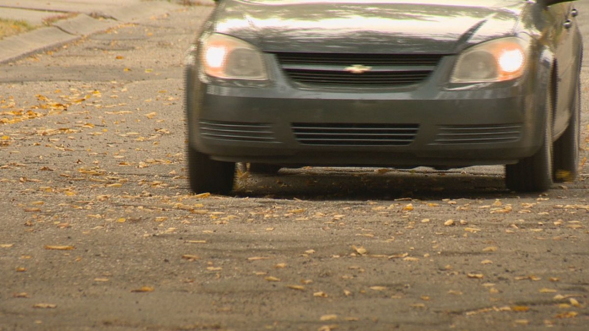 Regina residents are frustrated with poor road conditions in their neighbourhood.