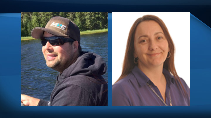 Ryan Sarrazin (left) and Carrie-Lynn Denis, two people with Saskatchewan connections, were injured in the Las Vegas mass shooting.