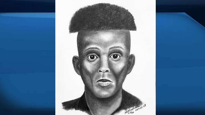 Saskatchewan RCMP have released a composite sketch of the man accused of shooting at an officer north of Saskatoon. The shooting happened early in the morning on Oct. 27 on Highway 11 near Osler, approximately 20 kilometres north of the city. RCMP officials said the officer spotted a black car parked on the side of the highway with no lights on. The man is alleged to have gotten out of the car and fired at the officer. The officer fired shots as the man got back into the car and drove away. He is described as being a six-foot tall with a slim build and high cheekbones. Police said he should not be approached if spotted as he is considered armed and dangerous. The search also continues for the car he was driving, a black Cadillac CTS. Anyone with information about the suspect or the car is asked to contact RCMP at 310-RCMP, your local police detachment or Crime Stoppers at 1-800-222-8477.