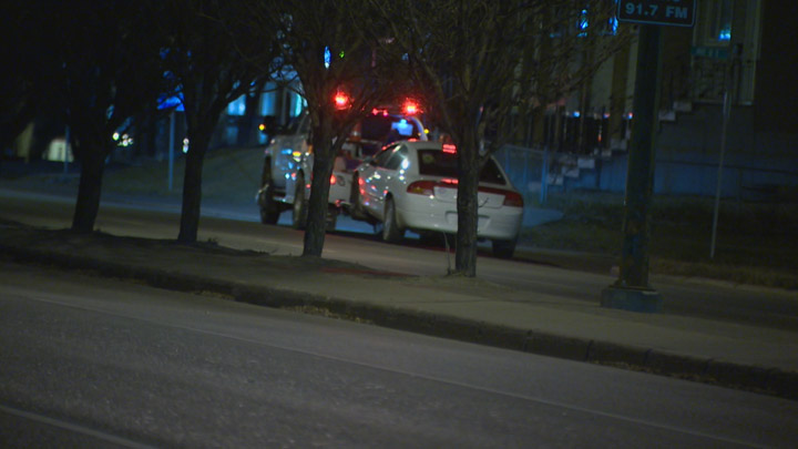 Two people wanted on outstanding warrants are in custody after leading Saskatoon police on a brief chase.Two people wanted on outstanding warrants are in custody after leading Saskatoon police on a brief chase.