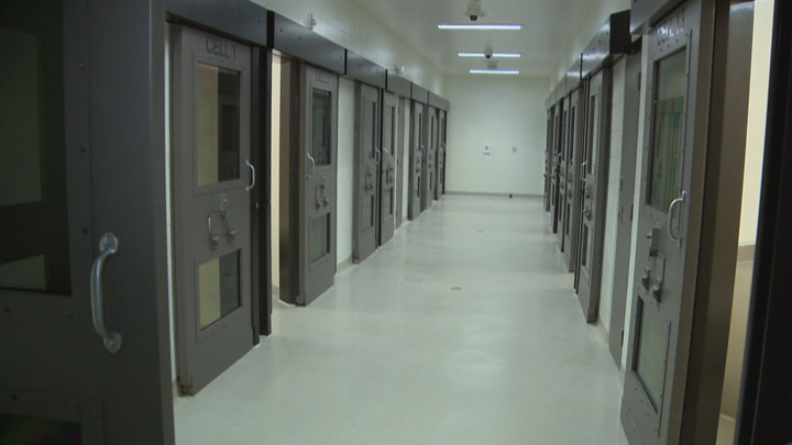 A generic picture of the Saskatoon Police Service detention cell unit.