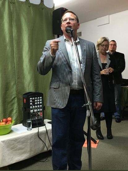 Mike Schreiner launches Green Party campaign office in Guelph - image