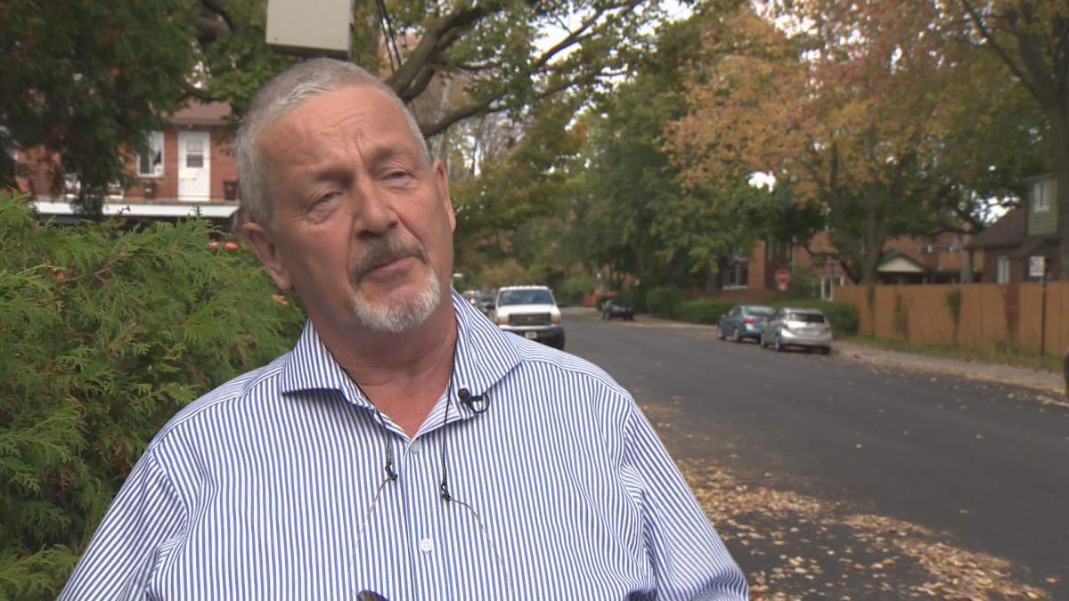 Montreal city councillor Jeremy Searle is defending his early morning phone call to a constituent, Friday, October 20, 2017.