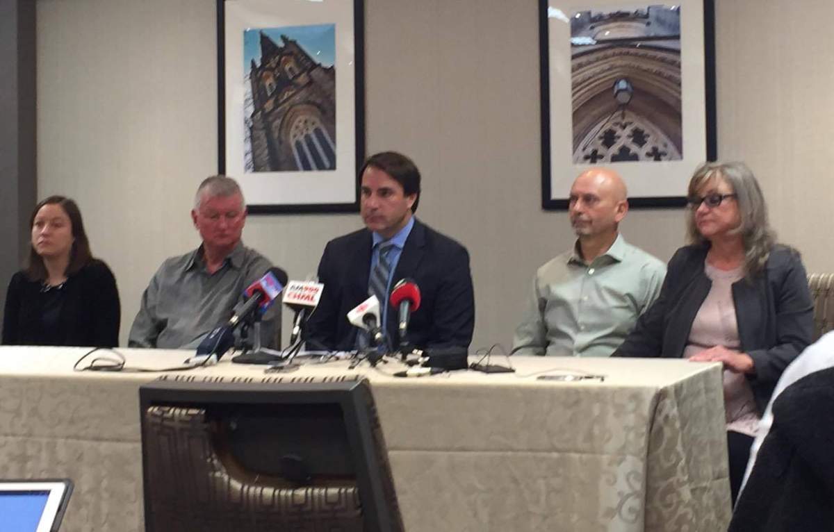 The families of Joel Verge and Brandon Taylor launch negligence lawsuit against St. Joseph's Health system.